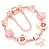 BAOPON-Bracelets à breloques coeur d'amour pour femme, perles Marano bricolage, bracelet fin, bijoux de mariage pour femme, amoureux, 2024