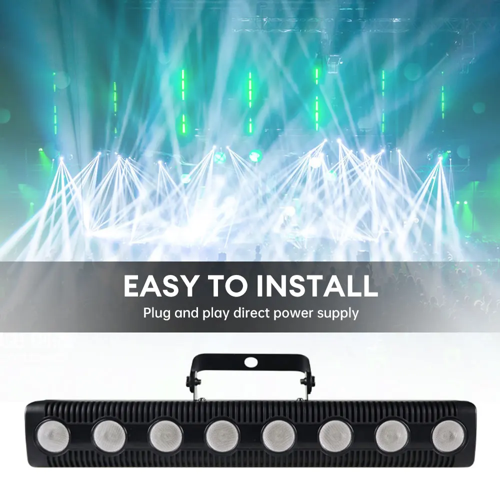 4 in 1 RGBW LED Wall Wash Light DMX Control DJ Disco Light Stage Effect Lamp Bar KTV Wedding Christmas Party Atmosphere