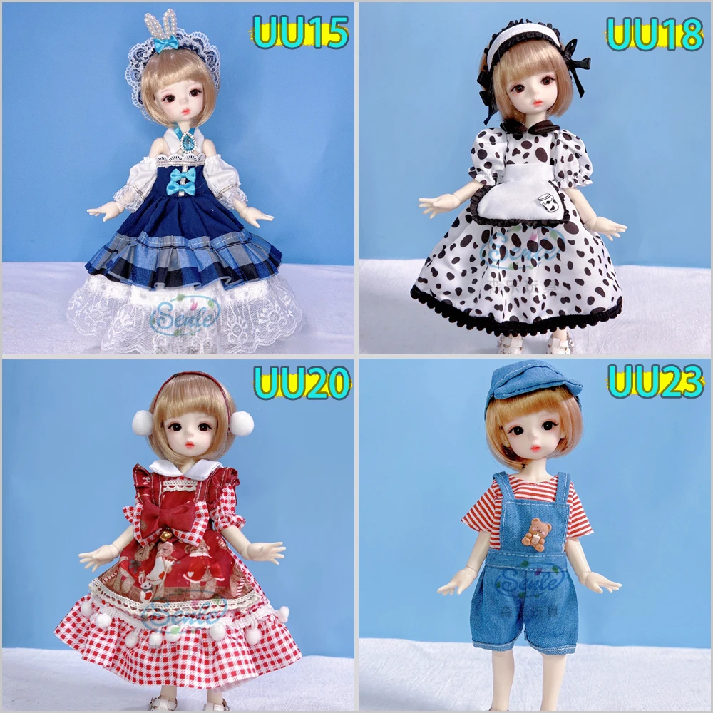 Neue Prinzessin Kleid Für bjd Puppe 30 cm Mode Lässig Anzug Rock Puppe 1/6 Kleidung für Kinder DIY Mädchen Spielzeug – Detail 5