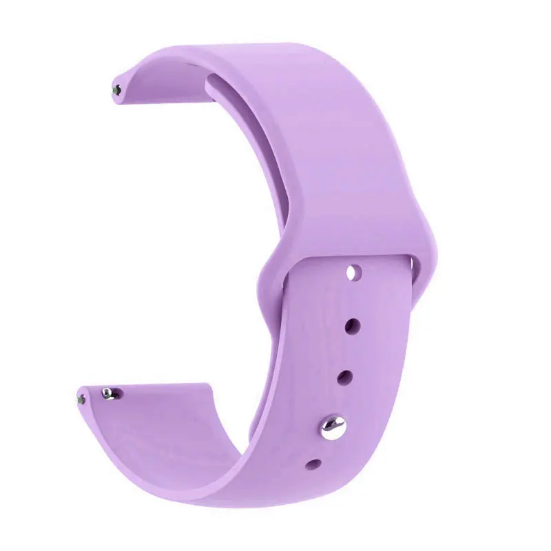 Silicone Watch Strap - 20mm/22mm Adjustable Band, Universal Fit