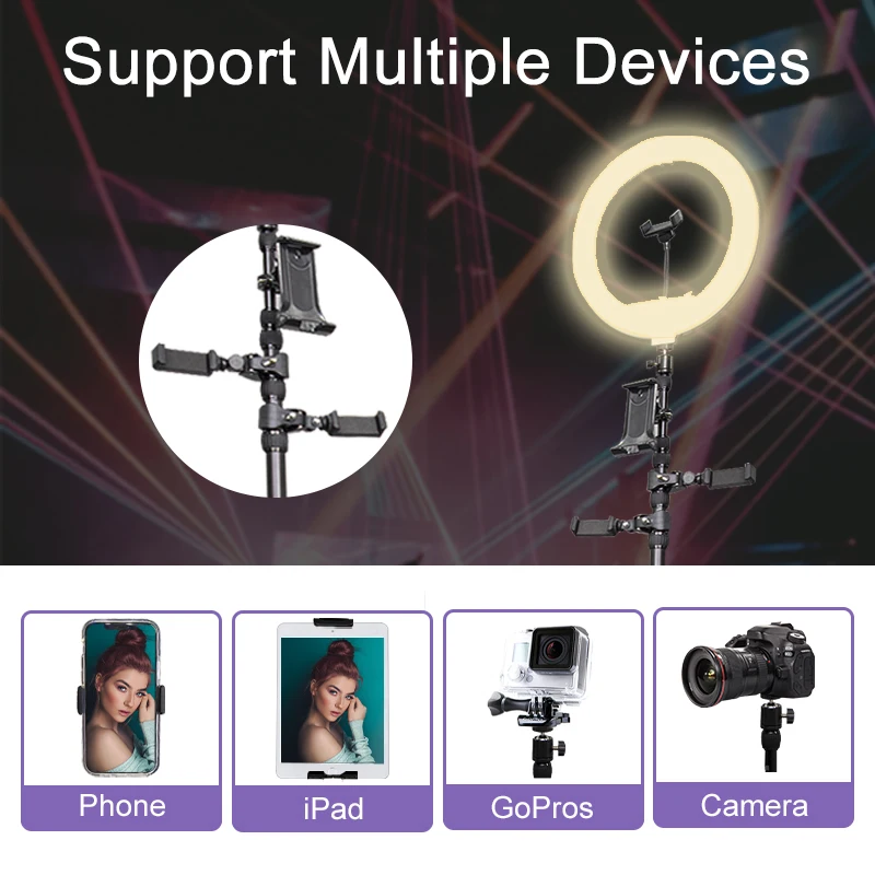 360 Photo Booth Machine with Photography Lights for Parties with Software Customization Automatic Spin Camera