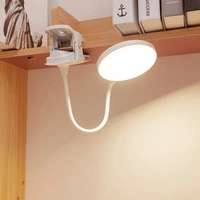 LED eye protection clip desk lamp dormitory study lamp charging night light student special bedside reading lamp light enough 4