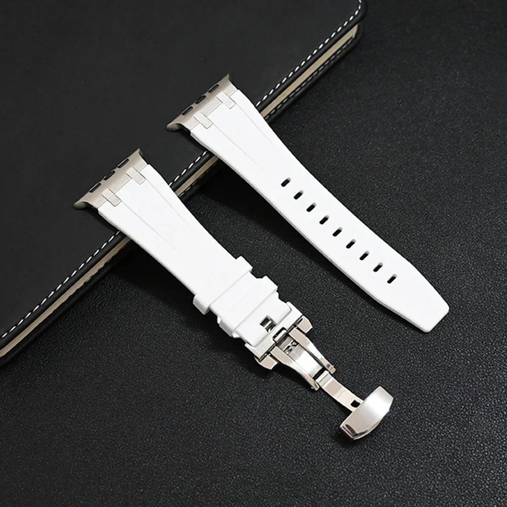 Premium Silicone Sports Band with Butterfly Clasp