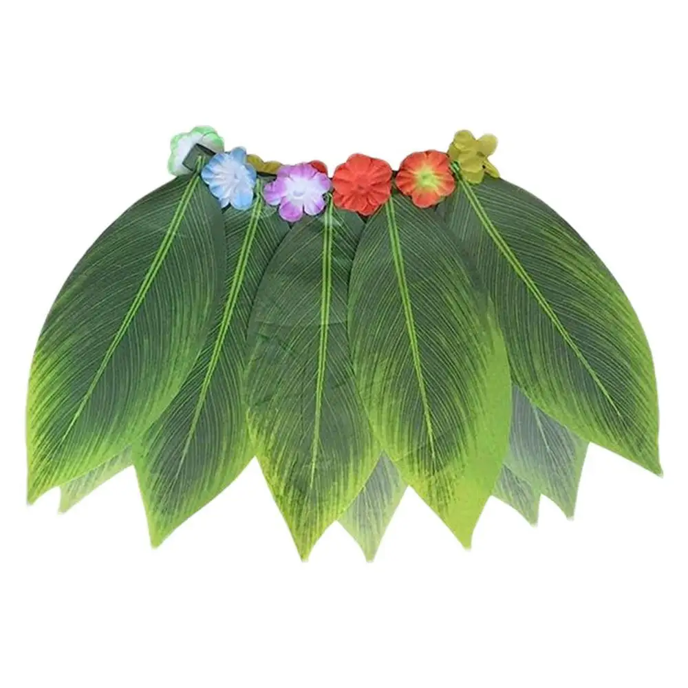 Hawaii-Röcke für Damen, grüne hawaiianische Grasröcke, Kostüme, Bekleidung für Halloween, Lagerfeuer, Bühnenaufführung, Foto, Party, Strand – Detail 6