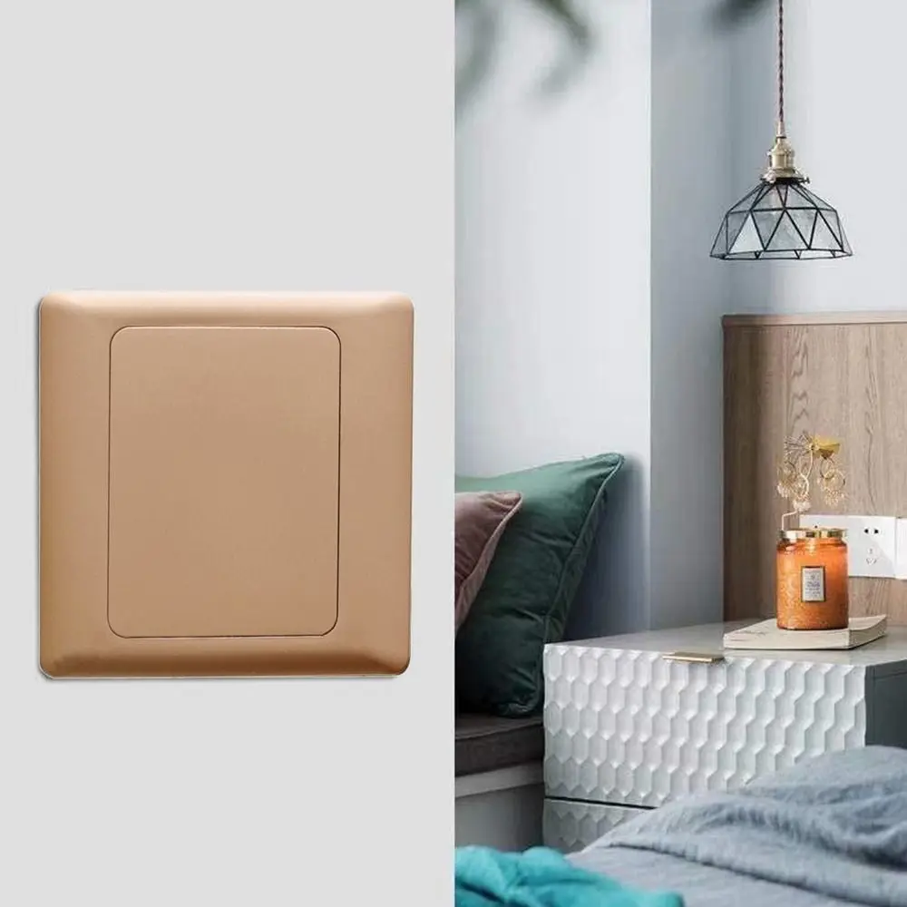 Home Decoration 86 Type Wall Hole Cover Thickened Switch Socket Cover Plate Panel Decor Electrical Supplies