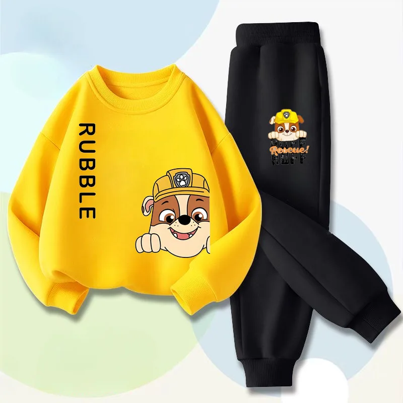Boys’ Sports Pullover & Pants Two-Piece Set – PAW Patrol Spring Kids Casual Outfit 2
