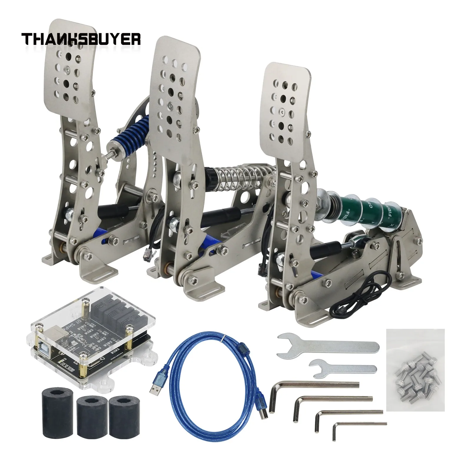 200KGSpeedGameAcceleratorClutchHydraulicPedalRacingSimulator