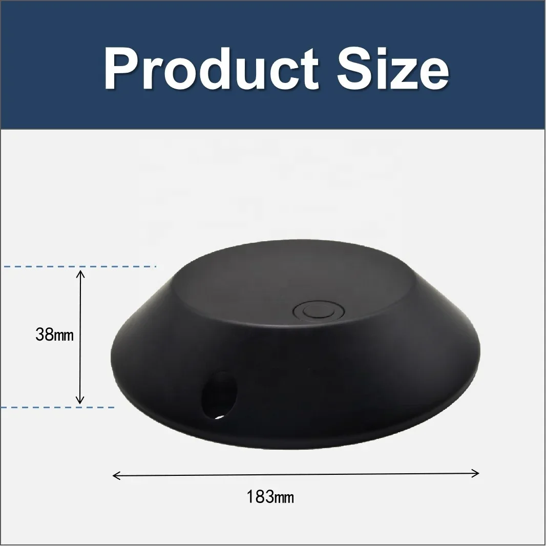 딩텍 DO202 스마트 NB-IoT 로라완 무선 주차장 센서 ABS 소재 차량 감지기 IP 무선 TCP 네트워킹