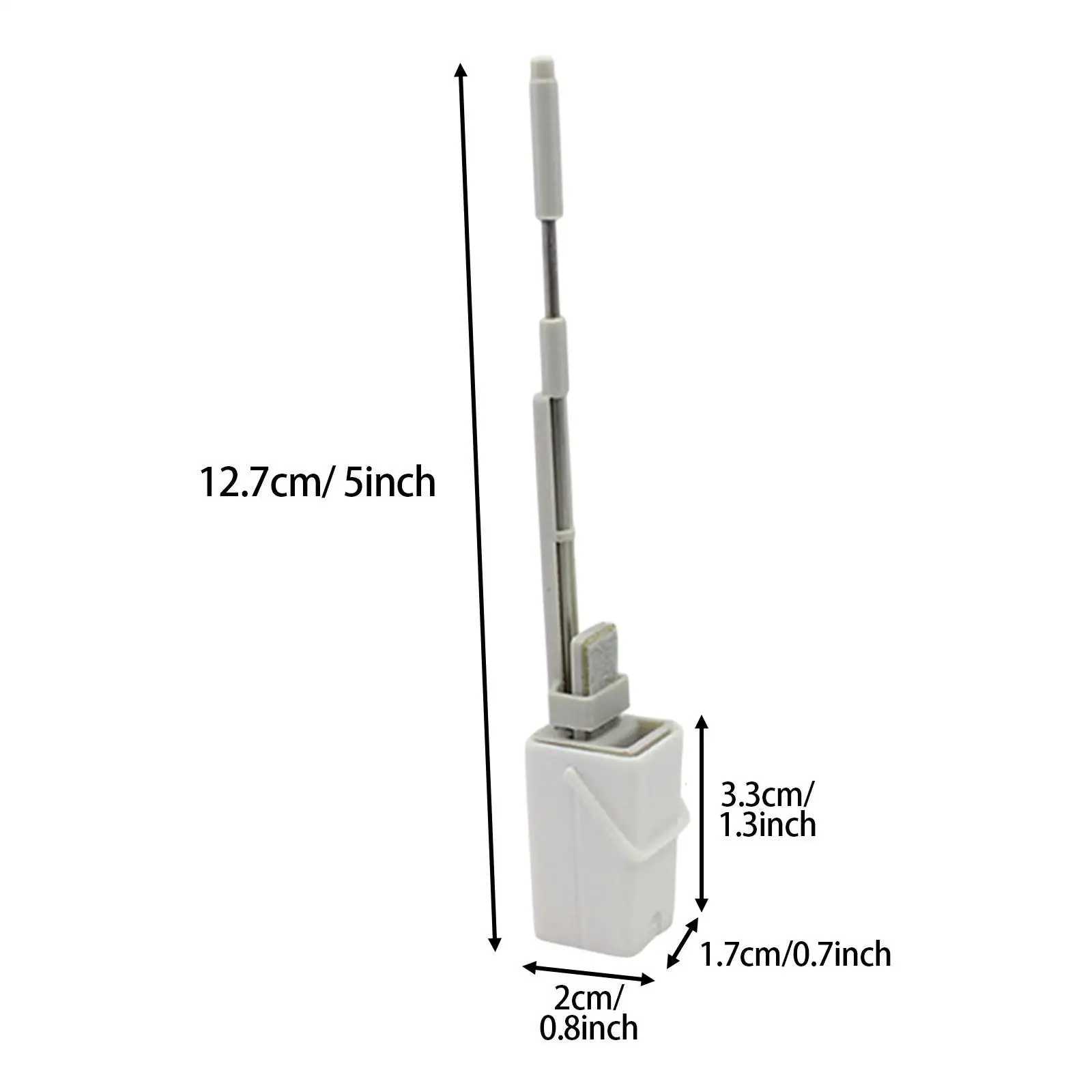 Small Mop Pretend Play Compact Mini Mop for Preschool Gift Age 3-6 Years Old
