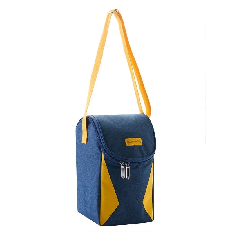 BYMONDY Oxford Thermal Cooler Bag Portable Fridge Keep Fresh Food Lunch Bags Work Bento Bag for Outdoor Picnic Ice Pack Lunchbox