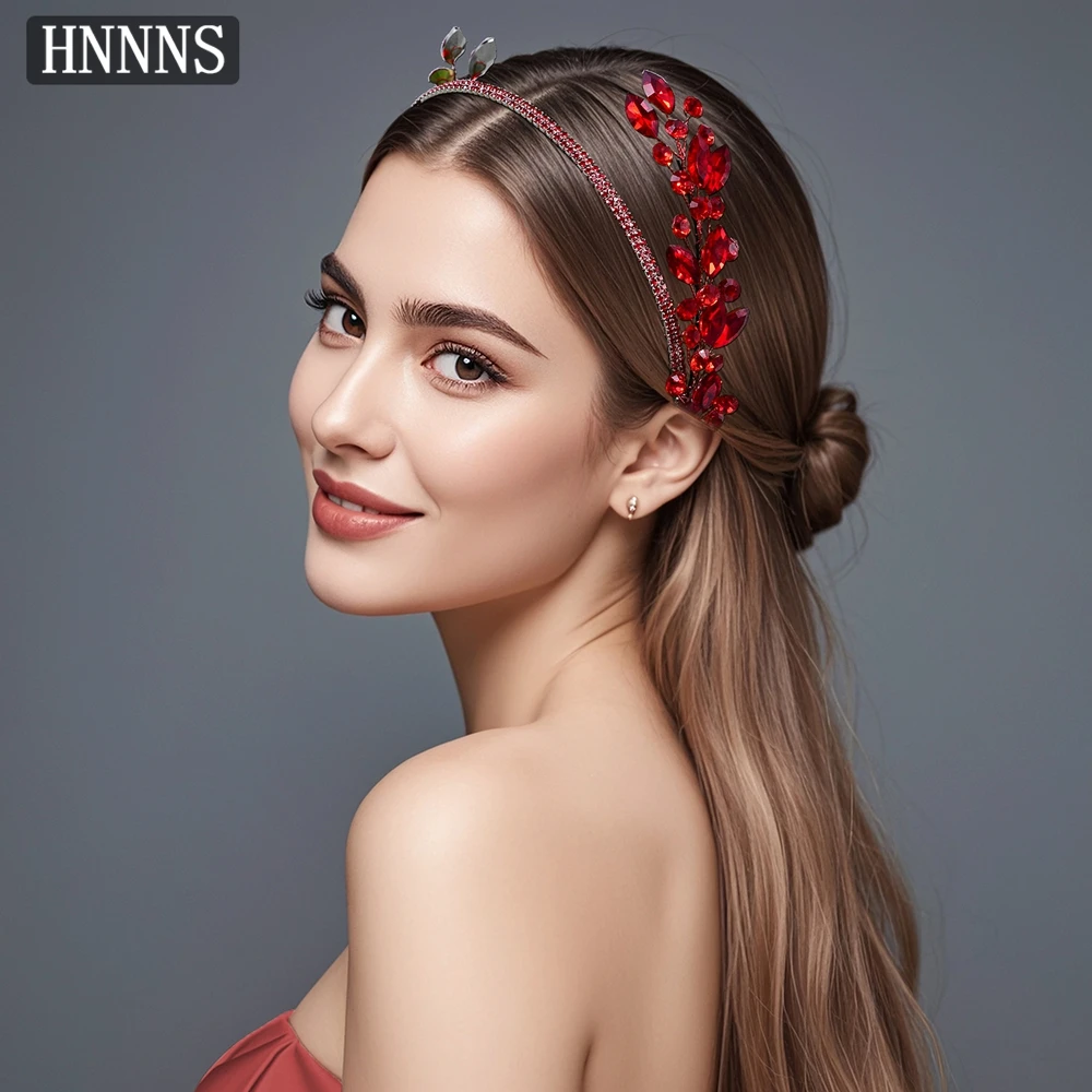 AHONEY Diadema Con Diamantes De Imitación Para Mujeres Y
