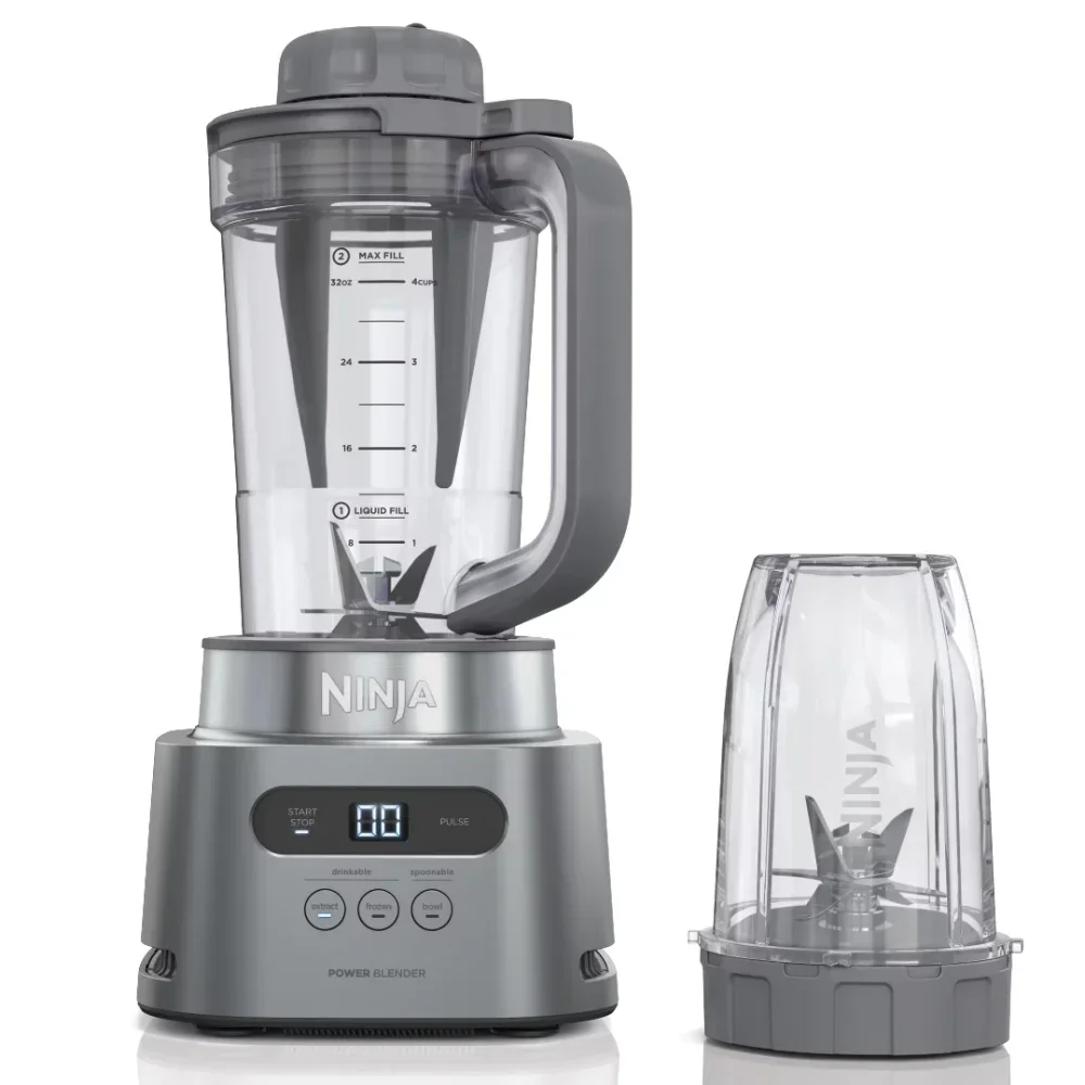 Ninja Professional Plus 3 Speed Food Processor With Auto iQ Silver