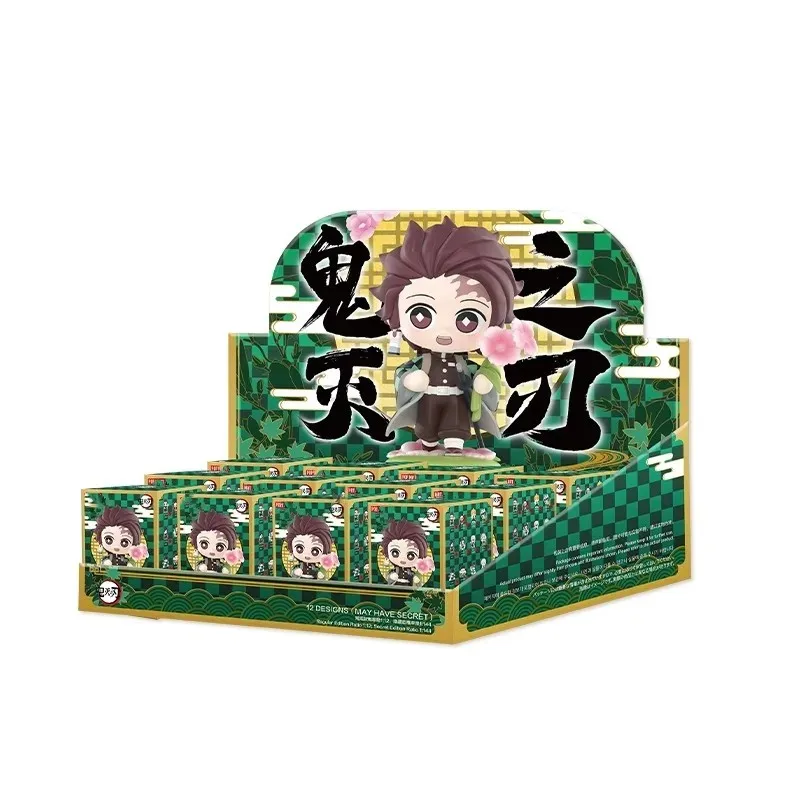 thumbnail image 1 of POP MART Demon Slayer Birth Flower Series Caja sorpresa Caja sorpresa Figura de acción Modelo de dibujos animados Caja misteriosa Colección Chica, 1 of 5