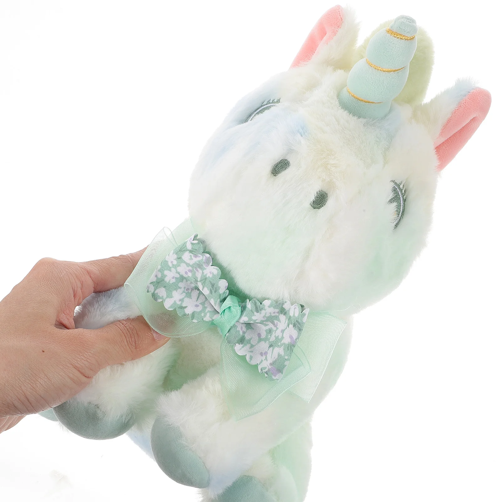 Unicorn Lovely Stuffed Toy Stuffed Animals for Girls Colorful Adorable Pillow Pp Cotton Children Plaything 2pcs adorable kids bath balls children bathing balls body scrubber balls lovely kids bathing balls