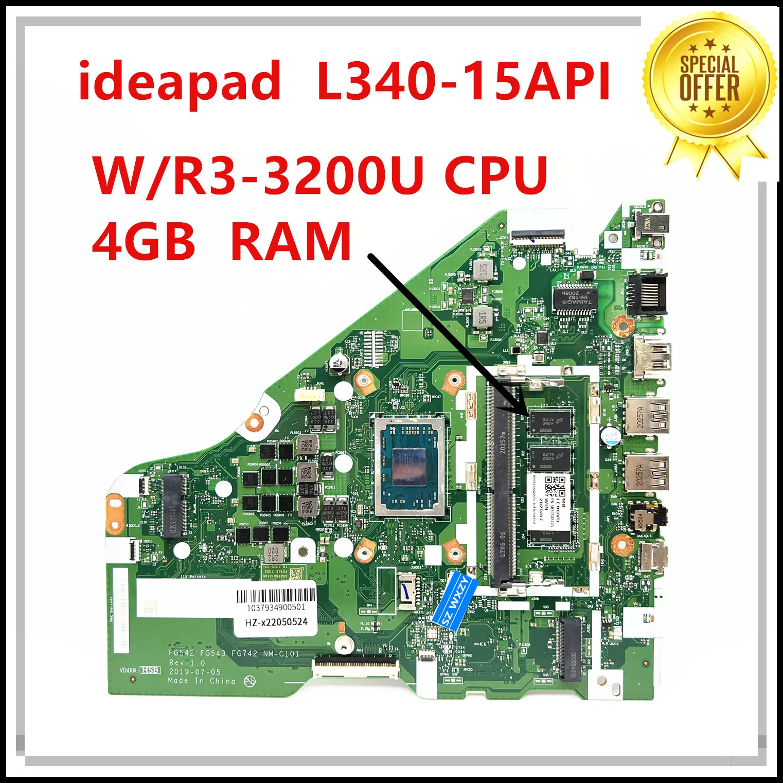 Ram Laptop Lenovo L340 15api Ram Upgrade Ssd Upgrade Lenovo