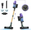 Cordless Vacuum Cleaner, Vacuum Cleaners for Home 560W 45Kpa Powerful Suction with LED Touch Display, Rechargeable Stick Vacuum 1