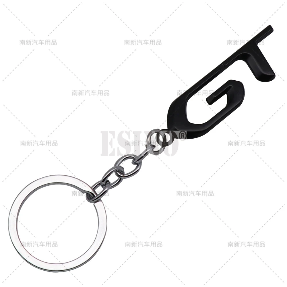 푸조용 자동차 스타일링 3D 금속 아연 합금 GT 키 체인, 푸조 GT RCZ 206 307 308 408 508 3008 4008 5008