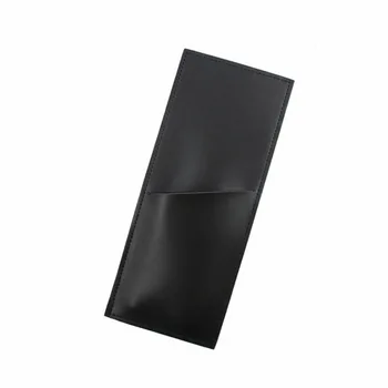 Borsa Porta Posate in Pelle PU, Design Semplice, 3 Tasche, Custodia Rettangolare Impermeabile per Forchette e Cucchiai