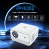 Upgraded Mini Projector Video Projector HD 1080P Supported Portable Home Projector Compatible with  HDMI,  Laptop, iPhone 2