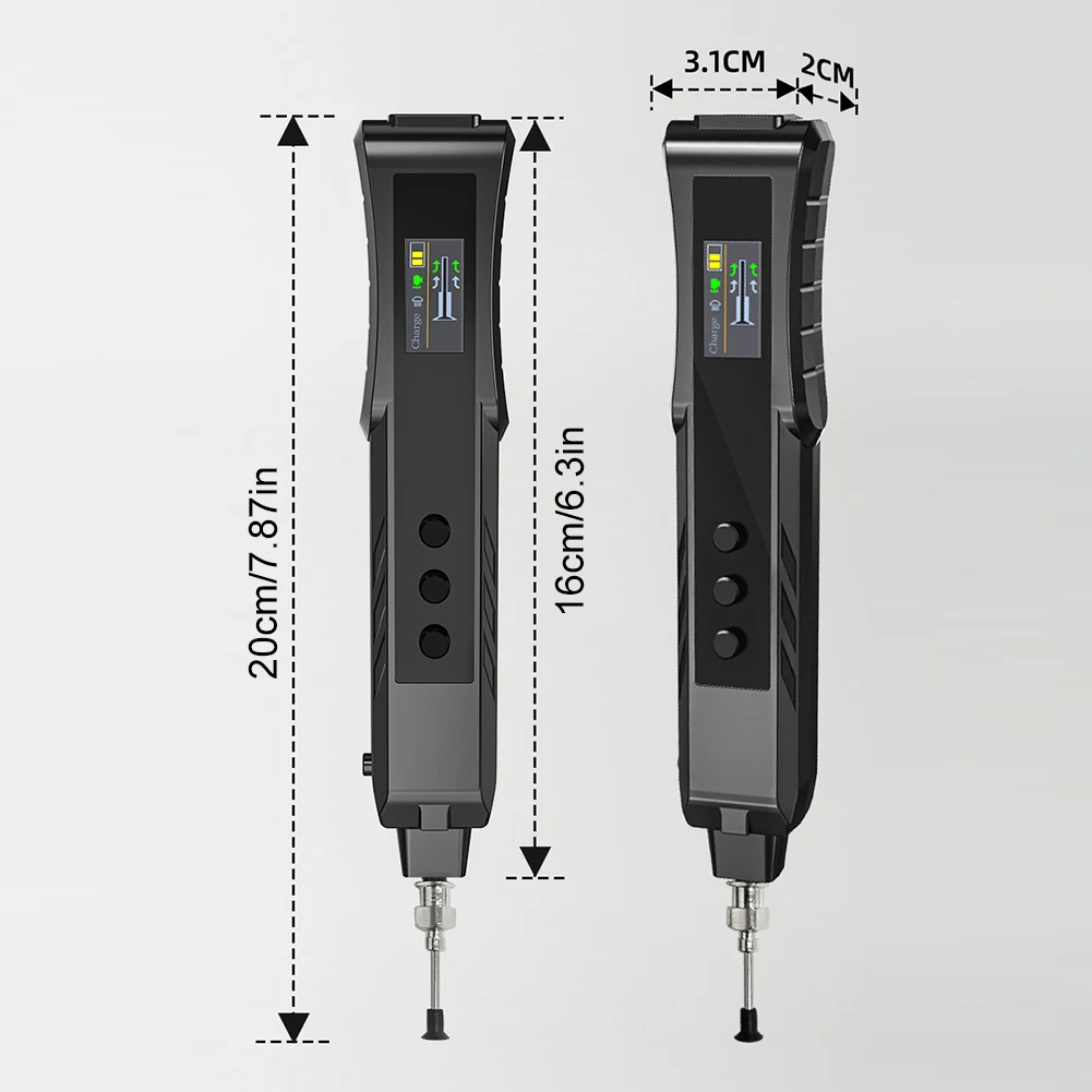 Electric Rechargeable Vacuum Pickup Tool Anti Static Suction Picker Up Hand Tool for IC Component Placement and SMD Chip Rework