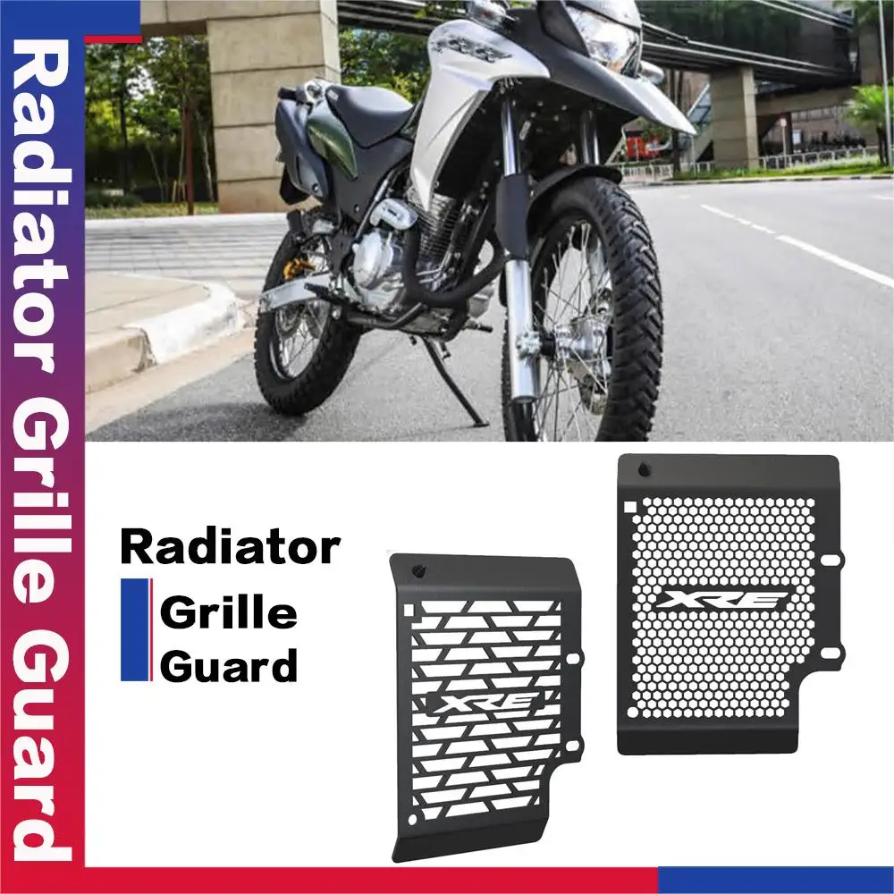 

Motorcycle Aluminium Parts For Honda XRE 300 XRE300 2016 2017 2018-2023 Radiator Grille Guard Cover Protector Oil Cooler guard