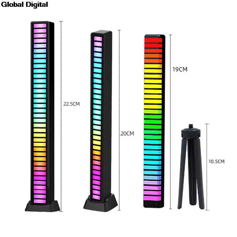 Creative 5V USB 16/32 LED Night Lights App Control RGB Music Rhythm Light Bar led music rhythm light