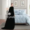 Fashion Outdoor S-Snow Peak Logo Blanket Soft Plush Nap Sofa rug for Living Room Warm Bedroom Birthday Home Travel Kid Gifts 5