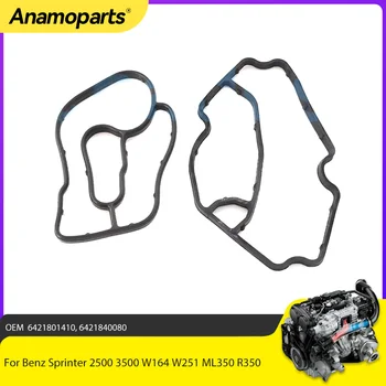 Parti del motore Kit guarnizioni alloggiamento filtro olio adatto per 2.1 3.0 L OM642 per Mercedes-Benz W164 W251 Dodge Sprinter 2500 2.1L 3.0L Diesel