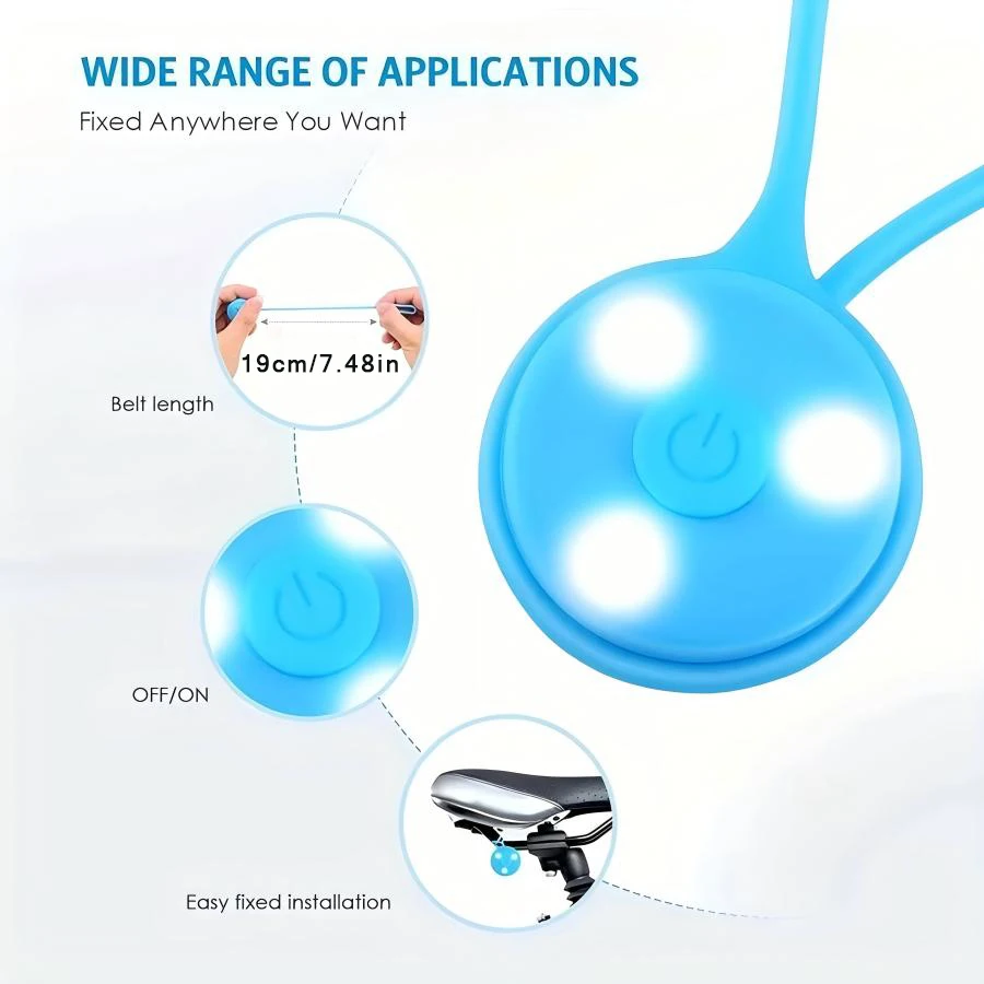 7-Piece Mini LED Safety Lights 2