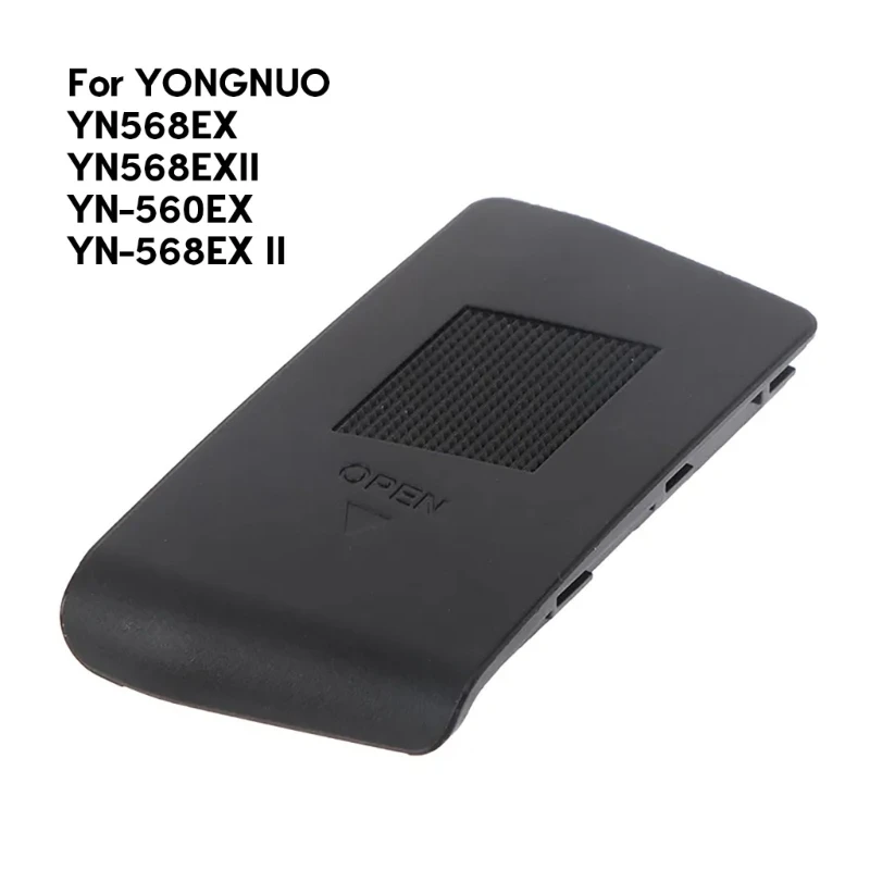 Camera Flash Battery Door Cover for YONGNUO YN568EX YN568EXII YN-560EX YN-568EX II Replacement Door Lid Cap Spare Part 896C