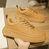 White Sneakers For Men Platform Vulcanized Shoes Men Trend Street Style Casual Brand Walking Men's Sneakers On Office Shoes Male 6