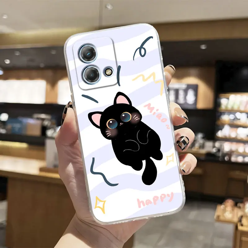 Transparent Shockproof Silicone Soft Phone Case Cover