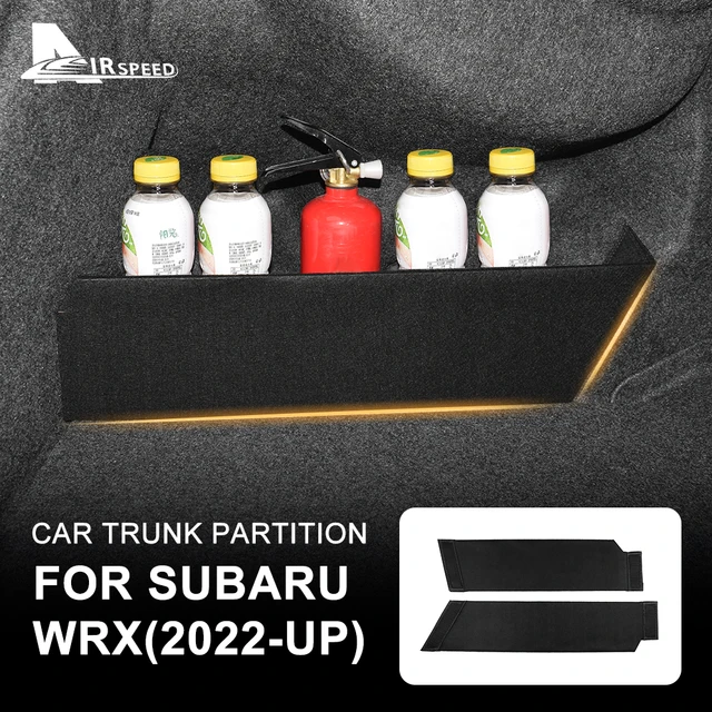 EvaluBoard-Cloison de rangement pour coffre de voiture Subaru WRX,  accessoires de garniture intérieure, cloison de déflecteur de boîte  arrière, 2022, 2023 - AliExpress