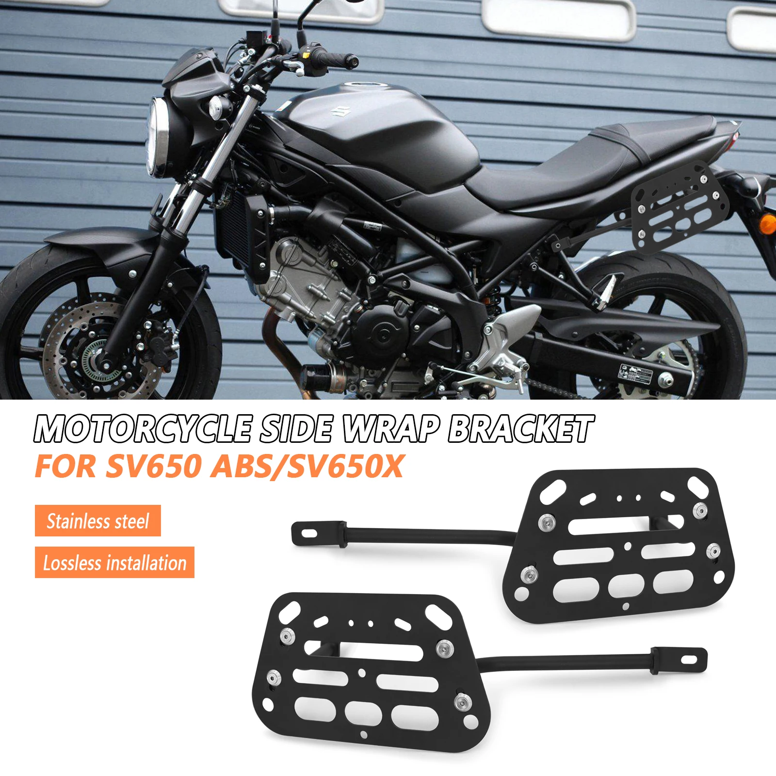 For SV650 ABS 2015-2025 SV650X 2018-2024 2025 Motorcycle Saddlebag ...