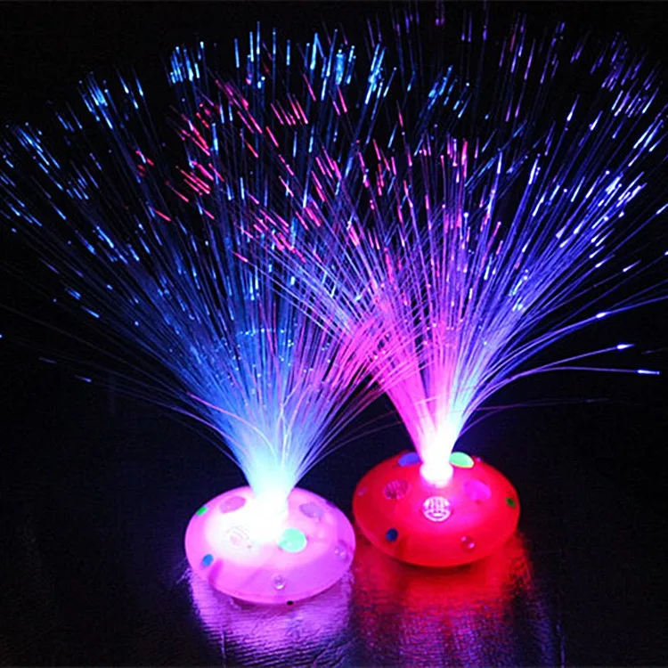 Optic Fiber Lights LED Colorful Night Light Kids Gift Starry Sky Lamp Wedding Holiday Party Christmas Decor Atmosphere Lights