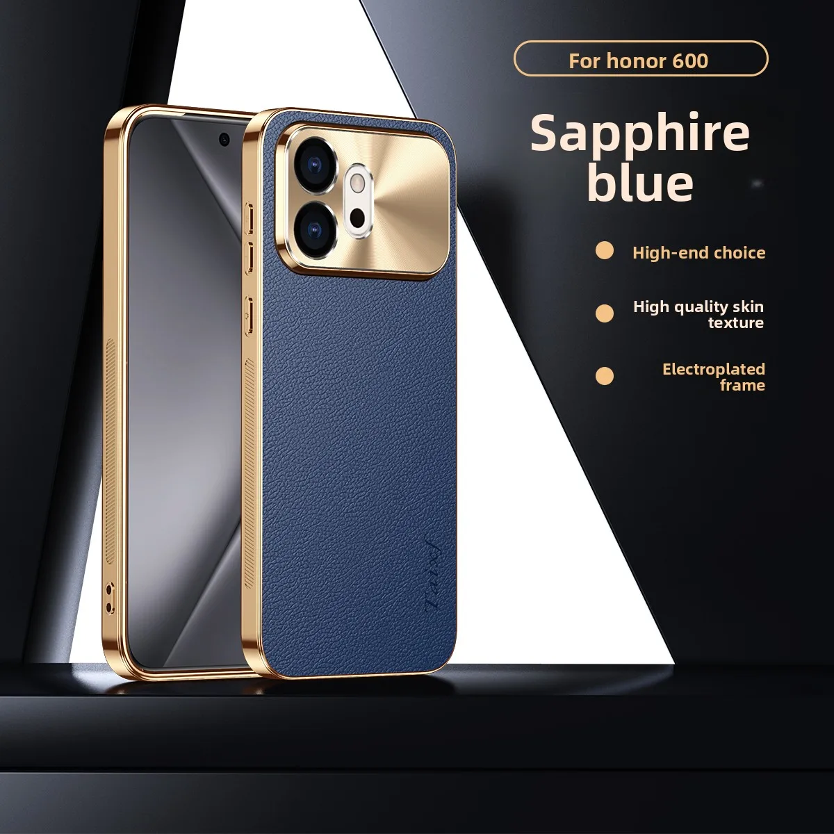 Luxury Anti-Stain Electroplated Lens Case - Shockproof Bumper Full Cover