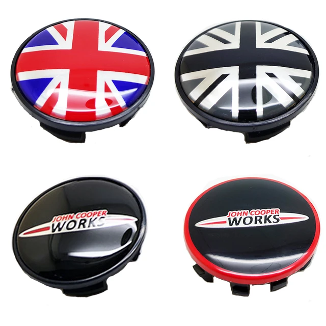 4 stücke Auto Rad Center Hub Cap Aufkleber Felge Abdeckung Für MINI Cooper  S JCW Eine R55 R56 R57 R58 r59 R60 R61 F54 F55 F56 F57 F60 - AliExpress