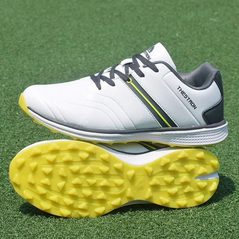 Golf Shoes Men Waterproof Professional Spikless Outdoor
