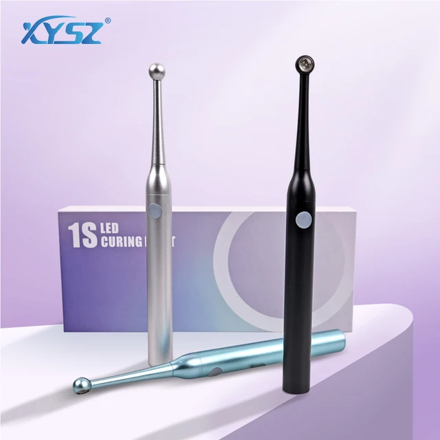 1S Dental Wireless LED Cure Light 2300mW/Cm² Metal Lamp Curing High Power Wide Spectrum Photopolymerizer Dentist Instrument
