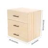 Wood Storage Case Wooden Oil Bottle Box 90 Slots Three Tiered Essential Oil Bottle Container Wooden Storage Case Box Organizer 5