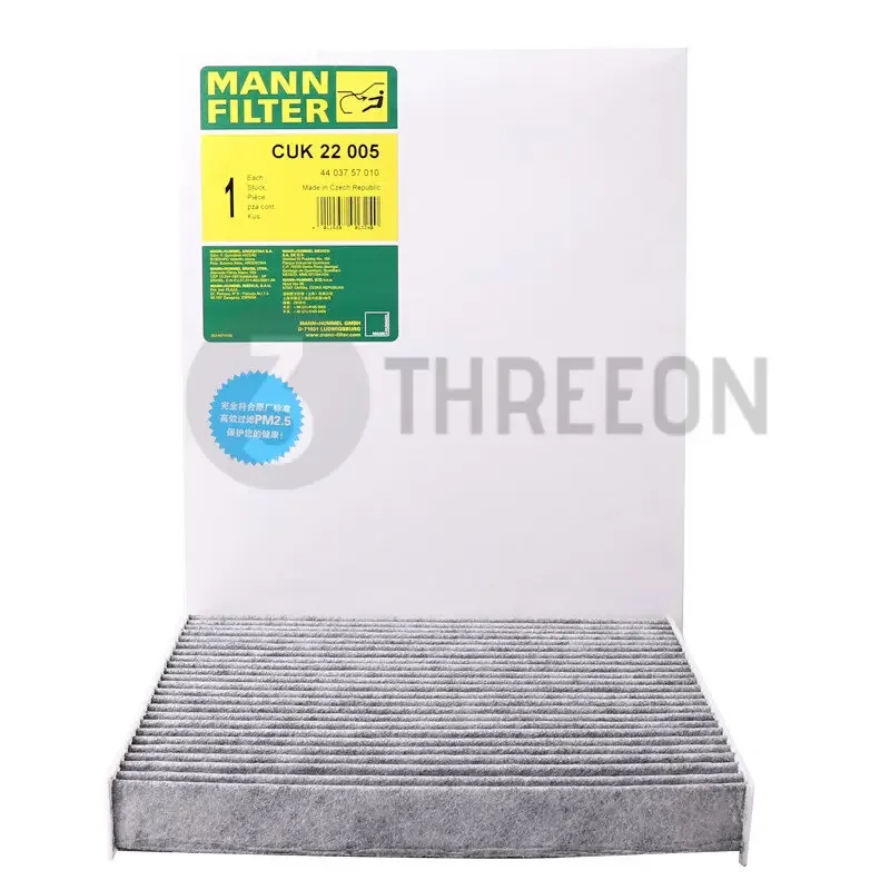 Mann Filter Cuk22005 Filtro Abitacolo Per Porsche Panamera I(970) 3.0 S Bi-Turbo Hybrid 3.6 4.8 Gts 4.8 S/S4 Turbo S 970.573.623.00