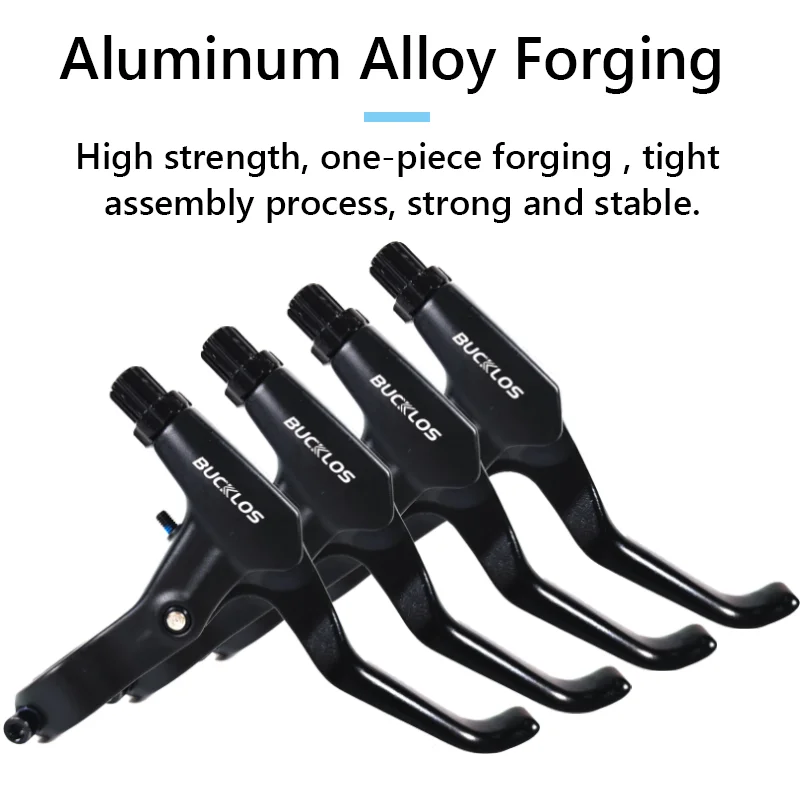 BUCKLOS MTB Fahrrad Bremshebel Fahrrad Scheibenbremsgriffe Aluminiumlegierung Mountain Road Bike Bremshebel Bremse Radfahren Teil – Detail 4