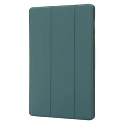 Premium Leather Flip Tablet Case - Elegant and Shockproof Design for Honor Pad X8 10.1 (Dark green)