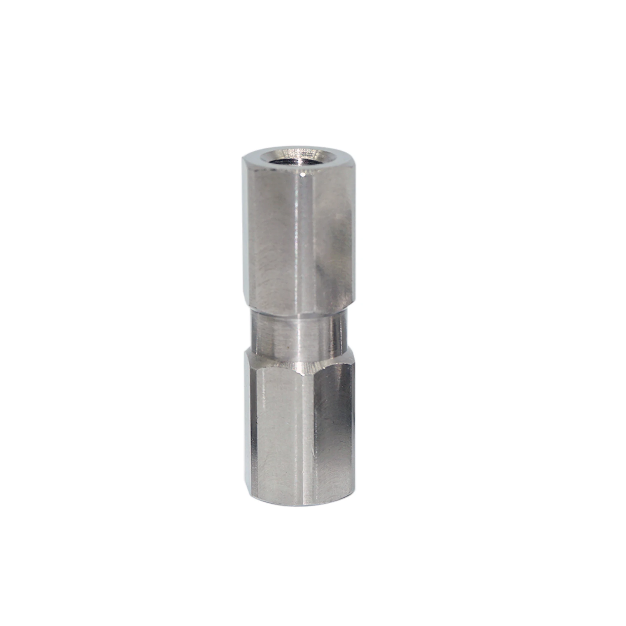 1pc LC Union Chromatography 316L Stainless Steel 10-32UNF Union 140Mpa Resistance union