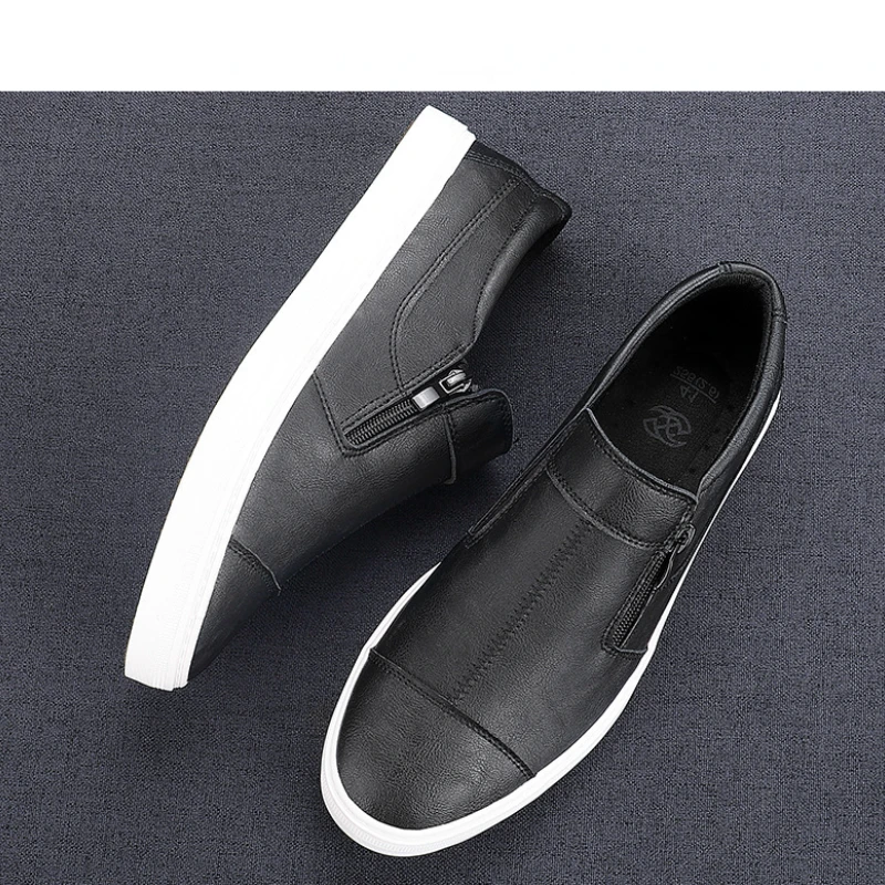Shoes Man 2024 Trend High Quality Leather Casual Shoes Luxury Comfortable Loafers Fashion Moccasins Flats Men Driving Shoes 6