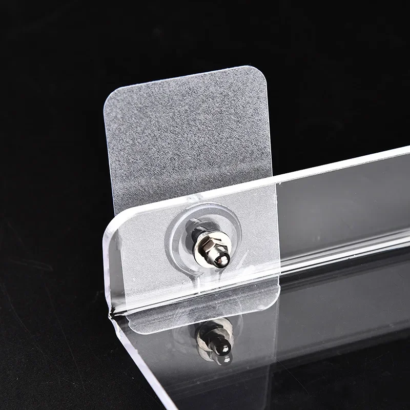 3 Mensole Trasparenti In Acrilico Da Parete - Facile Montaggio Per Casa, Ufficio O Negozio - Foto 8