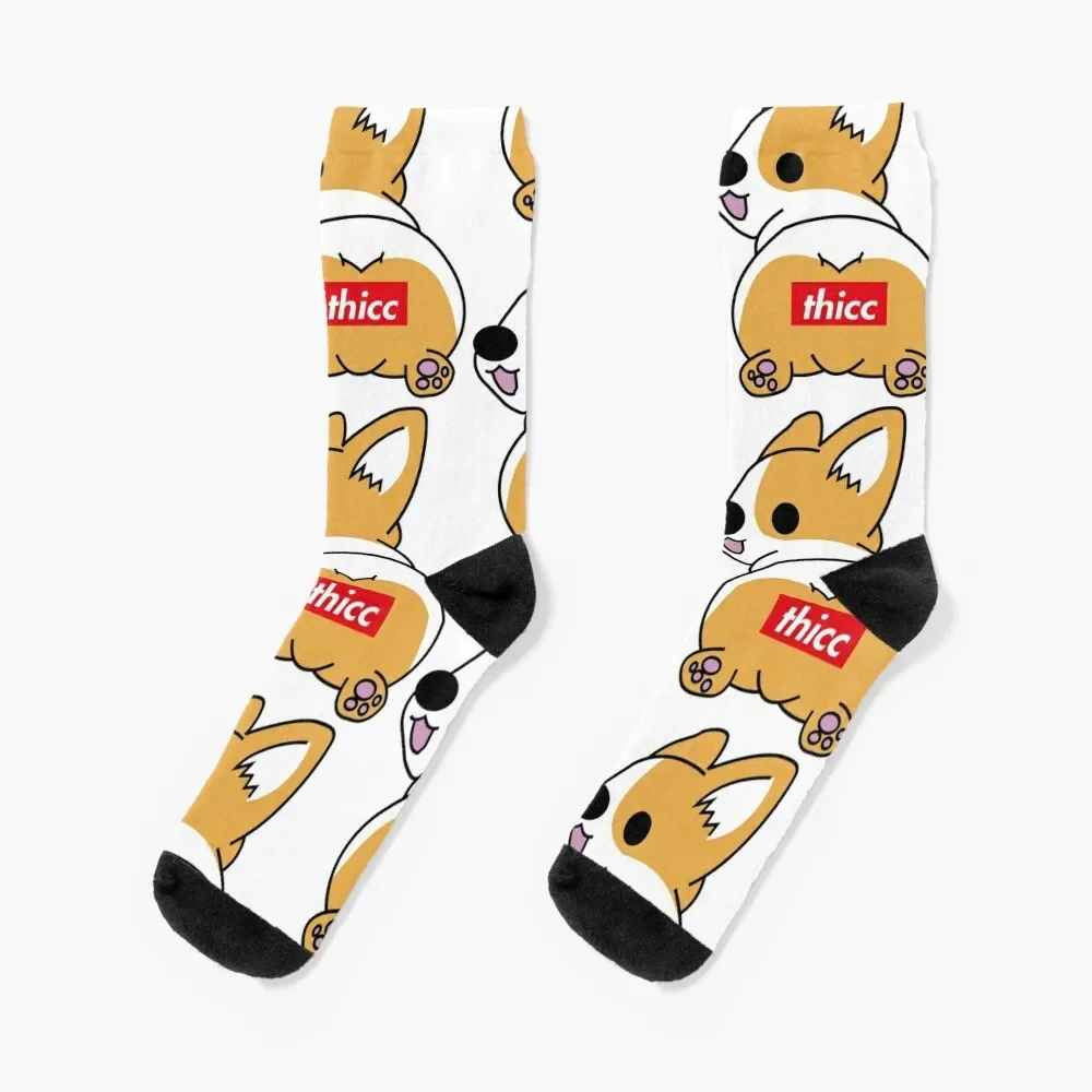 Thicc Corgi Butt Socks essential heated compression Men's Socks Luxury Women's historical architecture socks essential short hockey socks woman men s