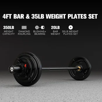Rite Fit Barbell Weight Set! 🏋️‍♂️💪 2