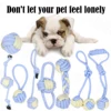 Interactive Dog Toys For Aggressive Chewers Cotton Rope Big Indestructible Dog Pet Toys For Large Small Dogs Interactive Durable 3