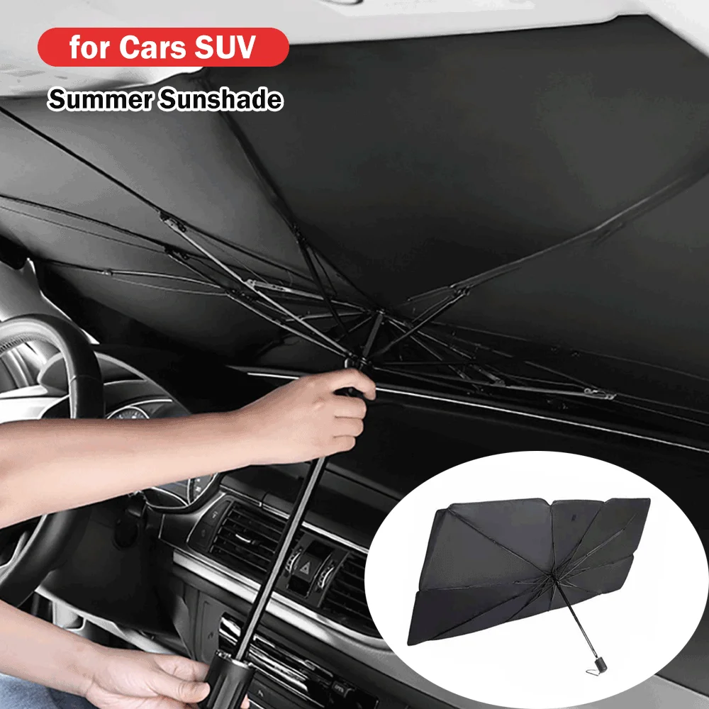 Car Sun Shade Protector Parasol Auto Front Window Sunshade Covers Car Sun Protector Interior
